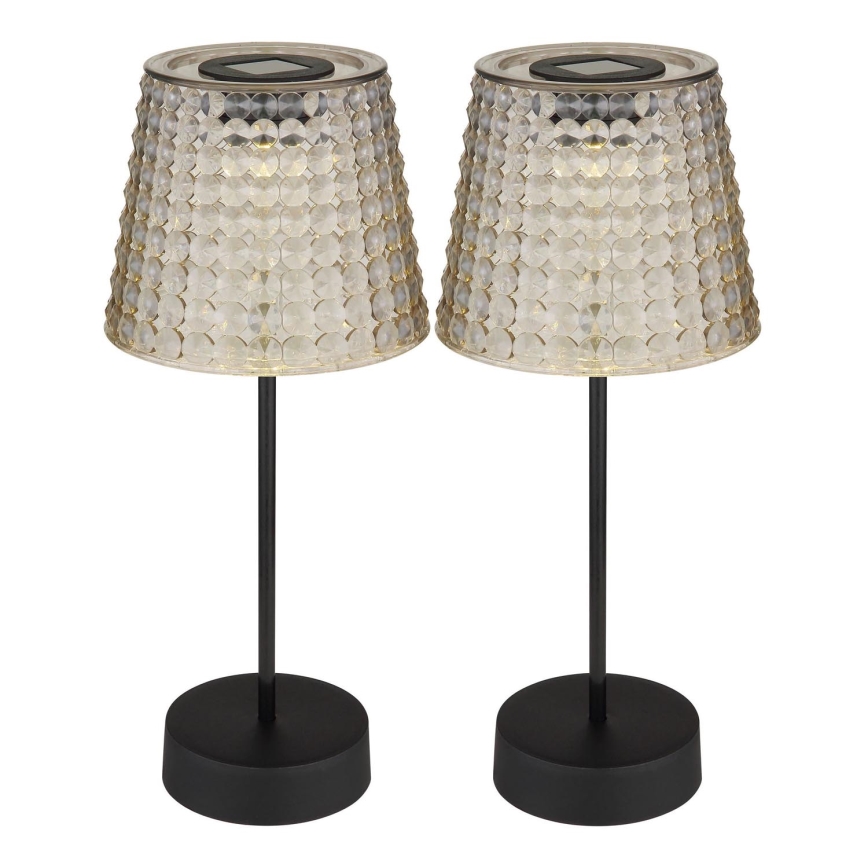 Globo 36634-2S - SET 2x LED Solar light SOLAR LED/0,06W/3V IP44 40 mAh grey