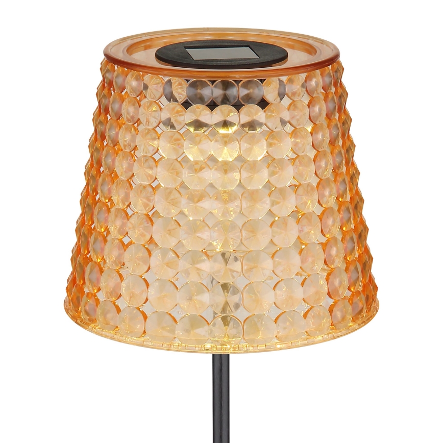 Globo - SET 2x LED Solar light LED/0,06W/3V IP44 orange