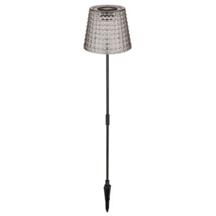 Globo - SET 2x LED Solar light LED/0,06W/3V IP44 grey