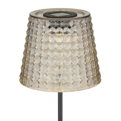 Globo - SET 2x LED Solar light LED/0,06W/3V IP44 grey