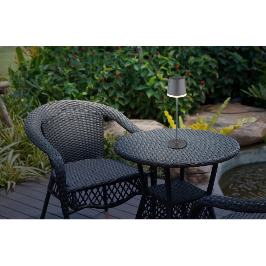 Globo - LED Solar light LED/0,6W/3V 3000K IP44 1200 mAh anthracite