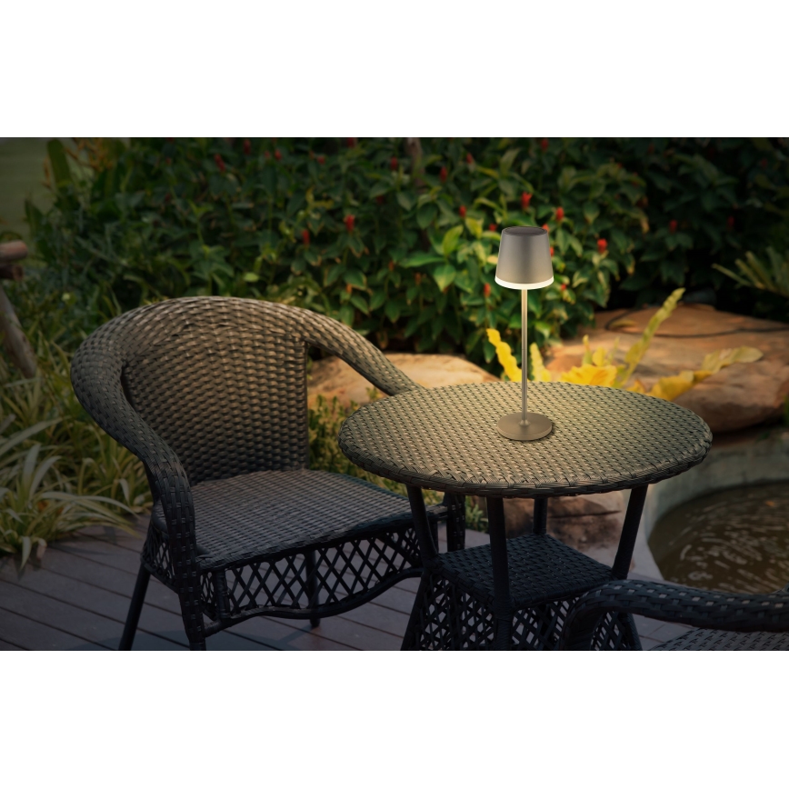 Globo - LED Solar light LED/0,6W/3V 3000K IP44 1200 mAh anthracite