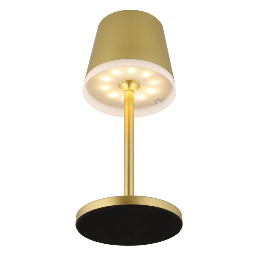 Globo - LED Solar light LED/0,6W/3V 3000K IP44 gold