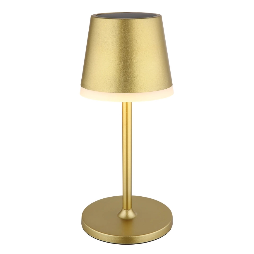 Globo - LED Solar light LED/0,6W/3V 3000K IP44 gold