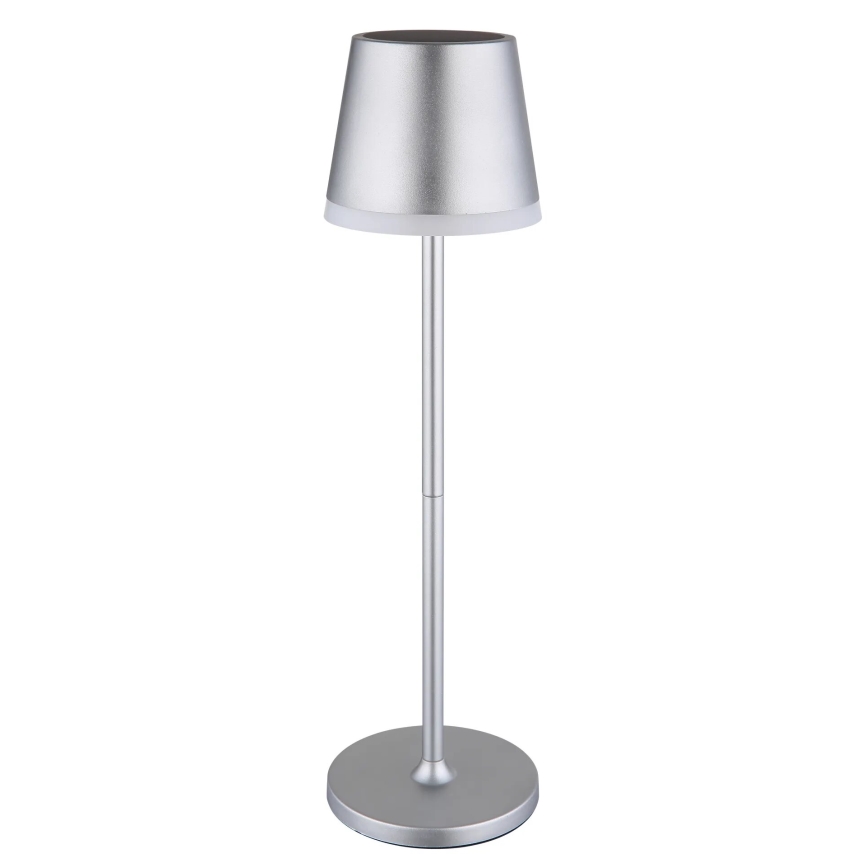 Globo - LED Solar light LED/0,6W/3V 3000K IP44 matte chrome