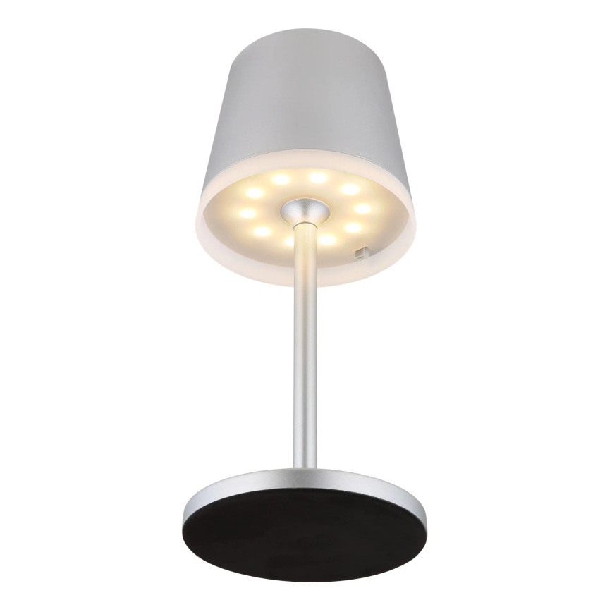 Globo - LED Solar light LED/0,6W/3V 3000K IP44 matte chrome