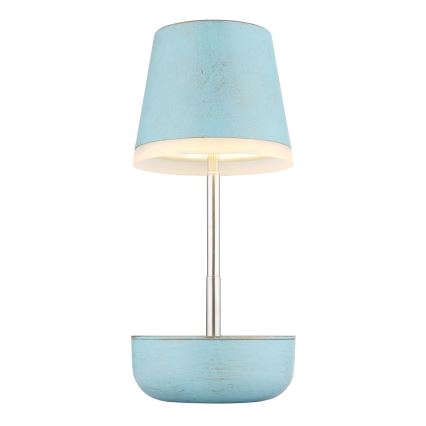 Globo - LED Solar lamp 10xLED/0,06W/3V IP44 800 mAh blue