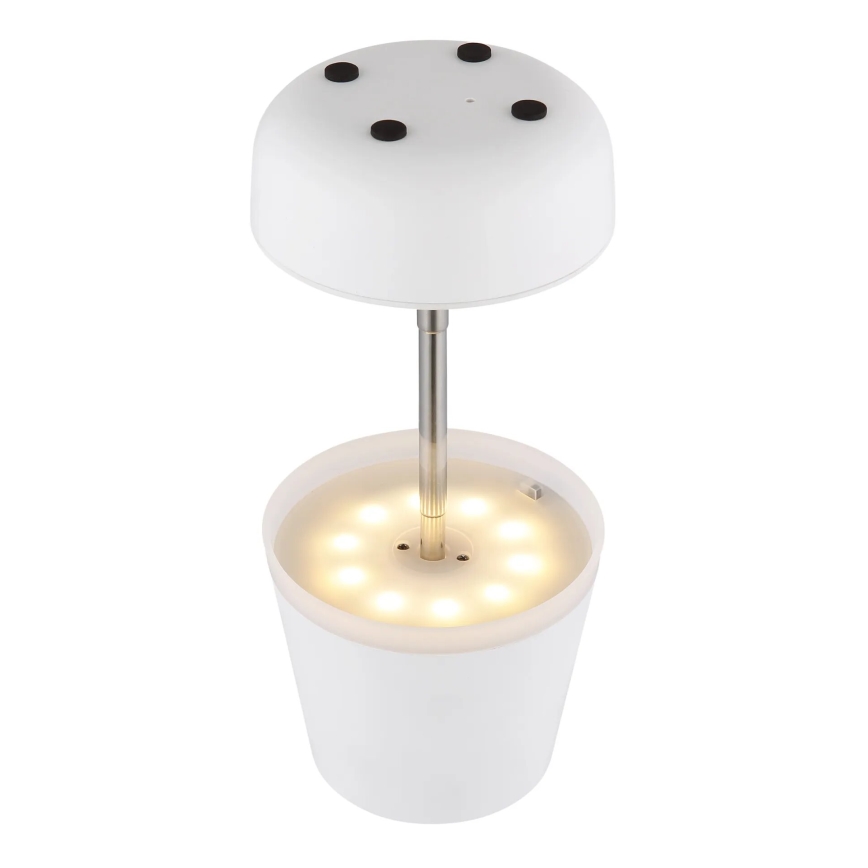 Globo - LED Solar lamp 10xLED/0,06W/3V IP44 white