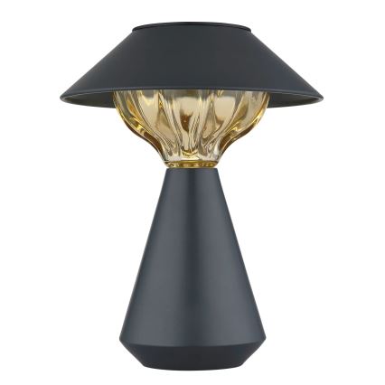 Globo - LED Solar lamp 10xLED/0,06W/1,2V IP44 600 mAh black