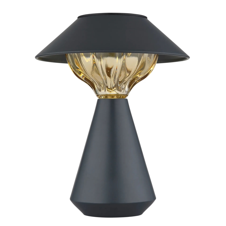 Globo - LED Solar lamp 10xLED/0,06W/1,2V IP44 600 mAh black