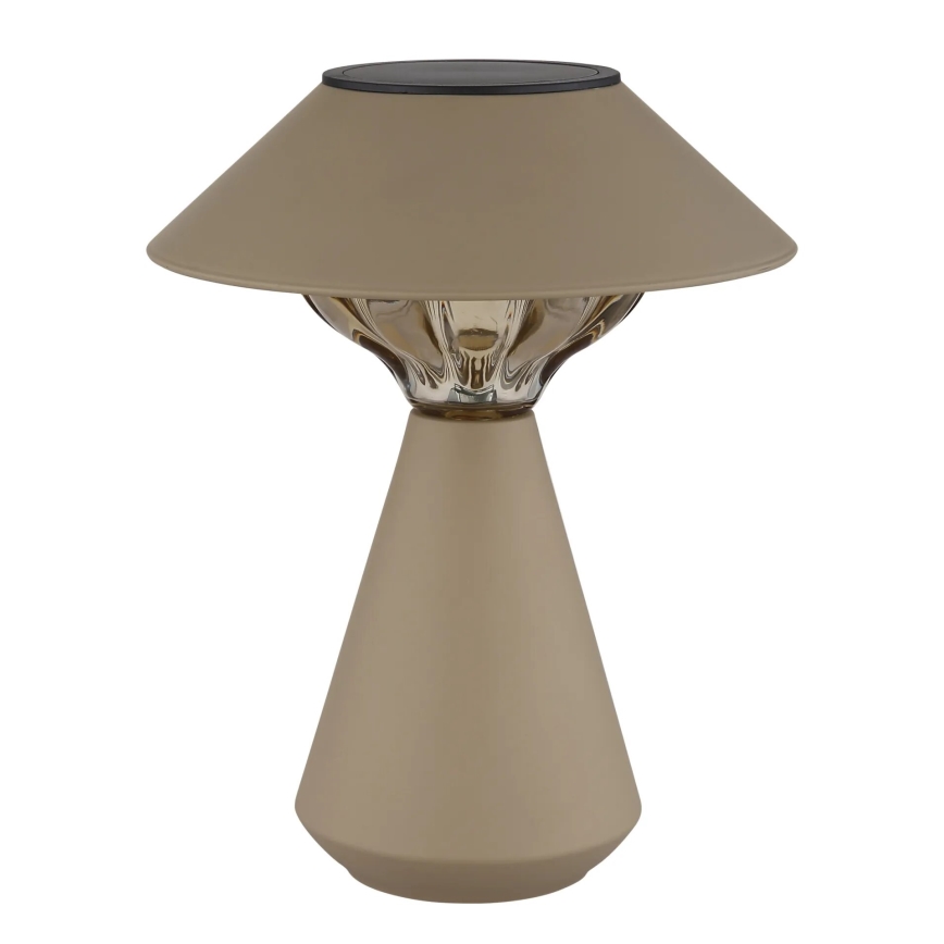 Globo - LED Solar lamp 10xLED/0,06W/1,2V IP44 600 mAh brown