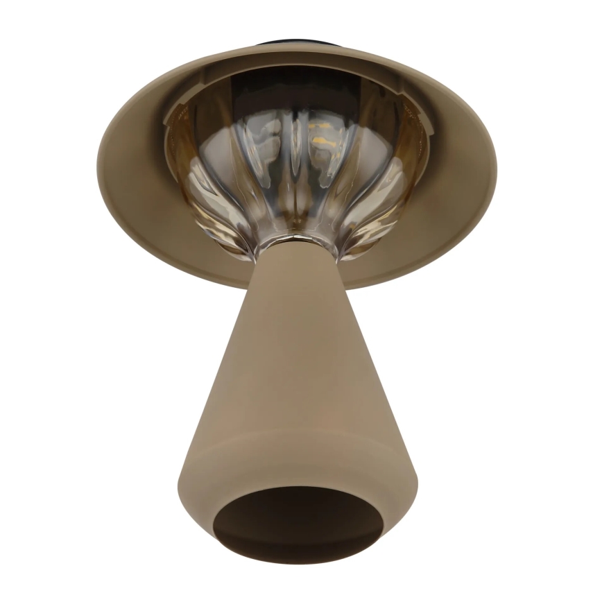 Globo - LED Solar lamp 10xLED/0,06W/1,2V IP44 600 mAh brown