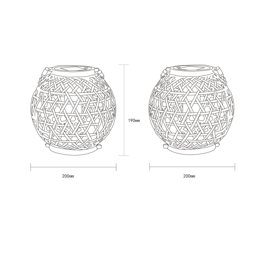 Globo - LED Solar light LED/0,02W/3V IP44