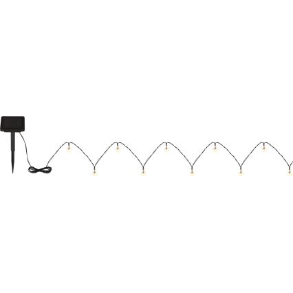 Globo - LED Solar chain 20xLED/0,06W/3,2V 285 cm IP44 600 mAh