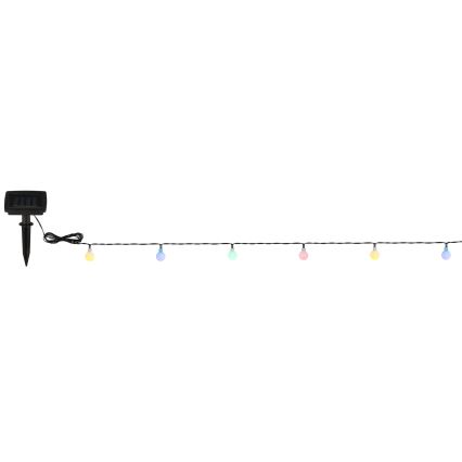 Globo - Solar LED String Lights, 20 LEDs, 1.2 V, IP44, 300 mAh, 5.8 m