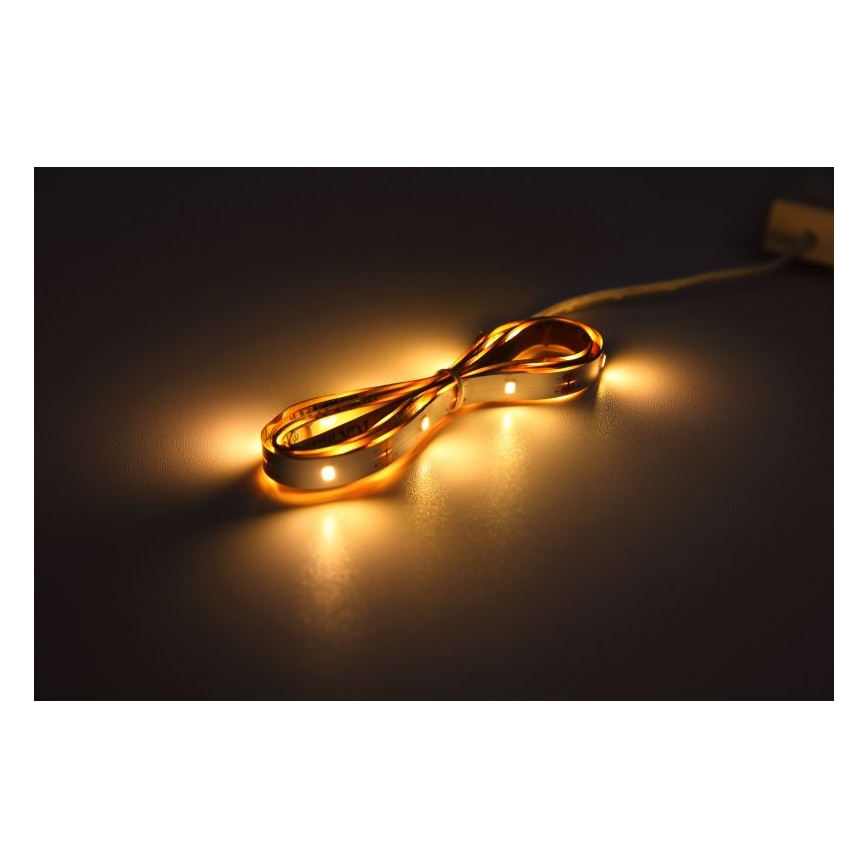 Globo - LED Strip with sensor LED/1,5W/6V 4xAAA 3000K