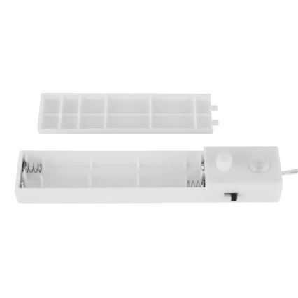 Globo - LED Strip with sensor LED/1,5W/6V 4xAAA 3000K