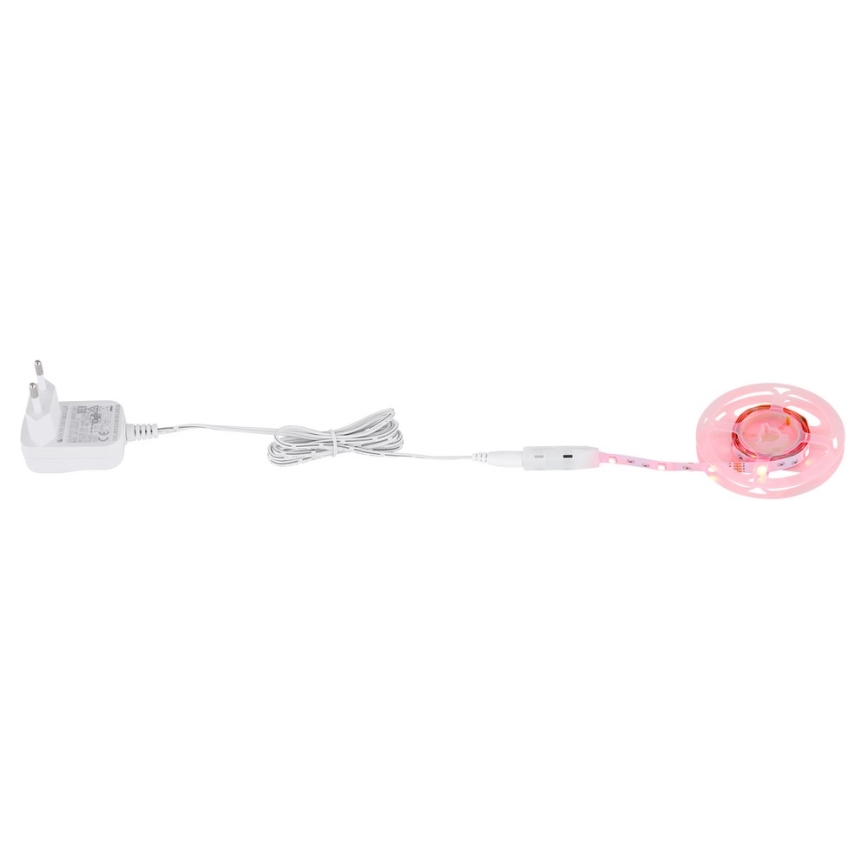 Globo - LED RGB Dimmable strip LED/6W/230V 1m + remote control
