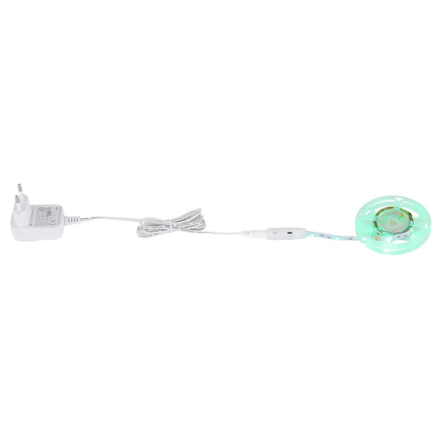 Globo - LED RGB Dimmable strip LED/6W/230V 1m + remote control