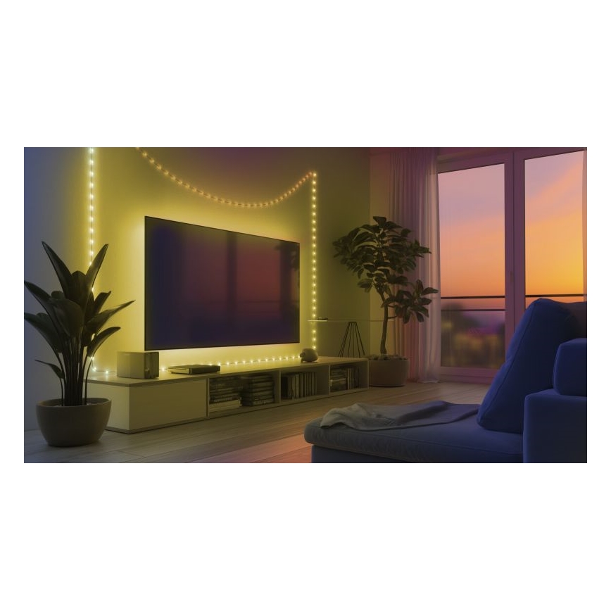 Globo - LED Strip 100xLED/0,06W/5V 10 m 8 functions