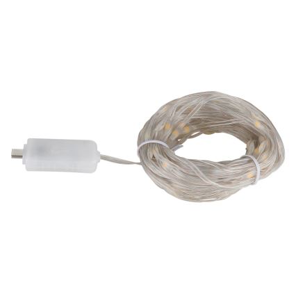 Globo - LED Strip 100xLED/0,06W/5V 10 m 8 functions
