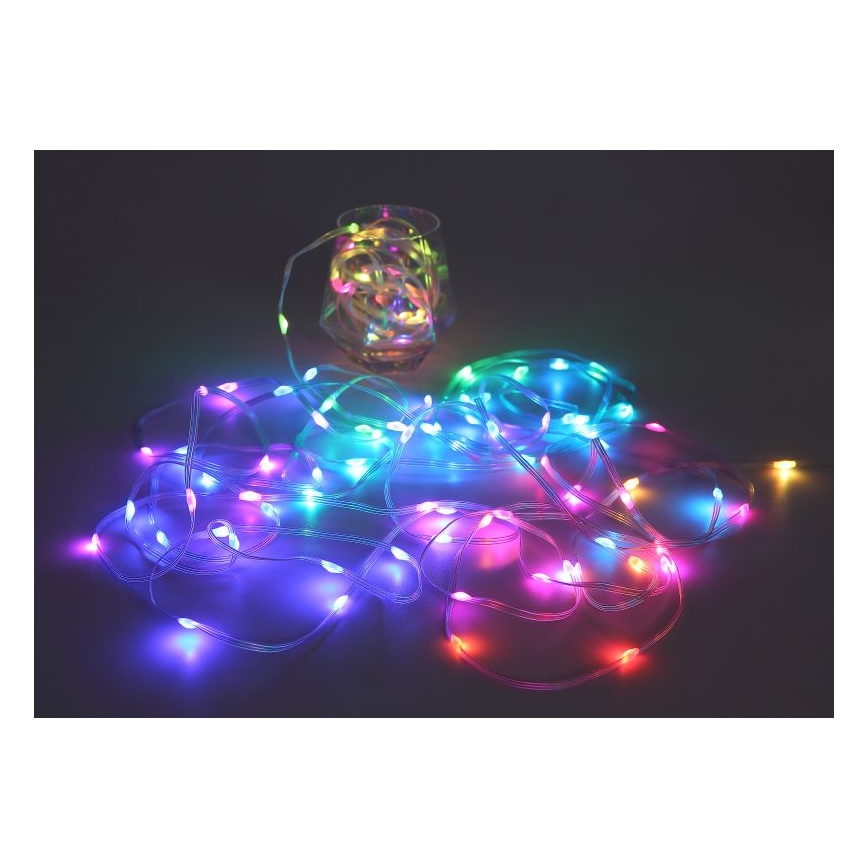 Globo - LED RGB Strip 100xLED/0,06W/5V 10 m 27 functions