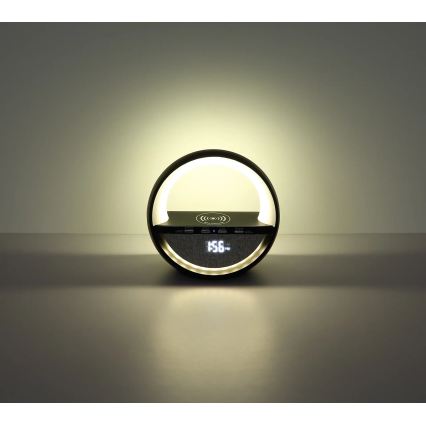 Globo - RGB LED Touch-Controlled Rechargeable Table Lamp with Speaker LED/3,5W/5V 1800 mAh