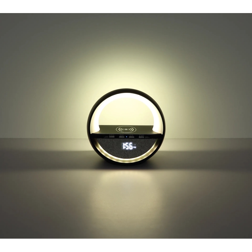 Globo - RGB LED Touch-Controlled Rechargeable Table Lamp with Speaker LED/3,5W/5V 1800 mAh