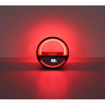 Globo - RGB LED Touch-Controlled Rechargeable Table Lamp with Speaker LED/3,5W/5V 1800 mAh