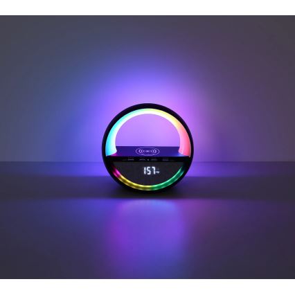 Globo - RGB LED Touch-Controlled Rechargeable Table Lamp with Speaker LED/3,5W/5V 1800 mAh