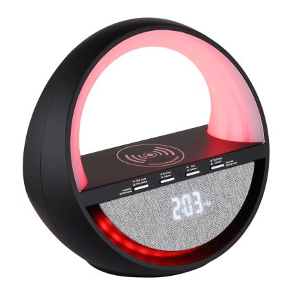 Globo - RGB LED Touch-Controlled Rechargeable Table Lamp with Speaker LED/3,5W/5V 1800 mAh