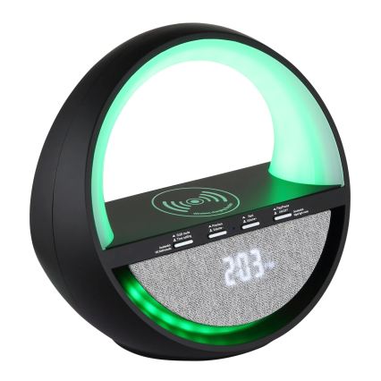 Globo - RGB LED Touch-Controlled Rechargeable Table Lamp with Speaker LED/3,5W/5V 1800 mAh