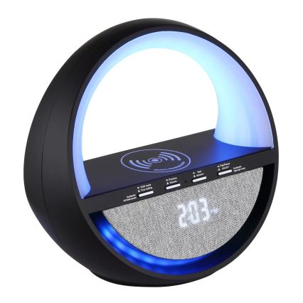 Globo - RGB LED Touch-Controlled Rechargeable Table Lamp with Speaker LED/3,5W/5V 1800 mAh