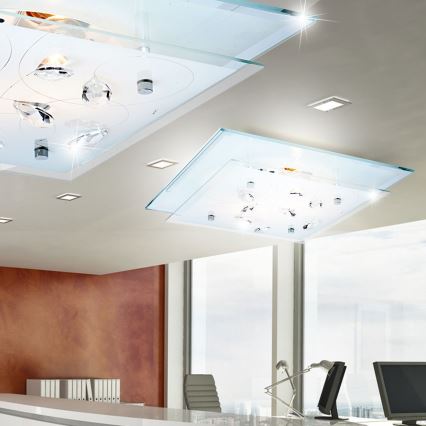 Globo - Ceiling light 2xE27ILLU/40W/230V