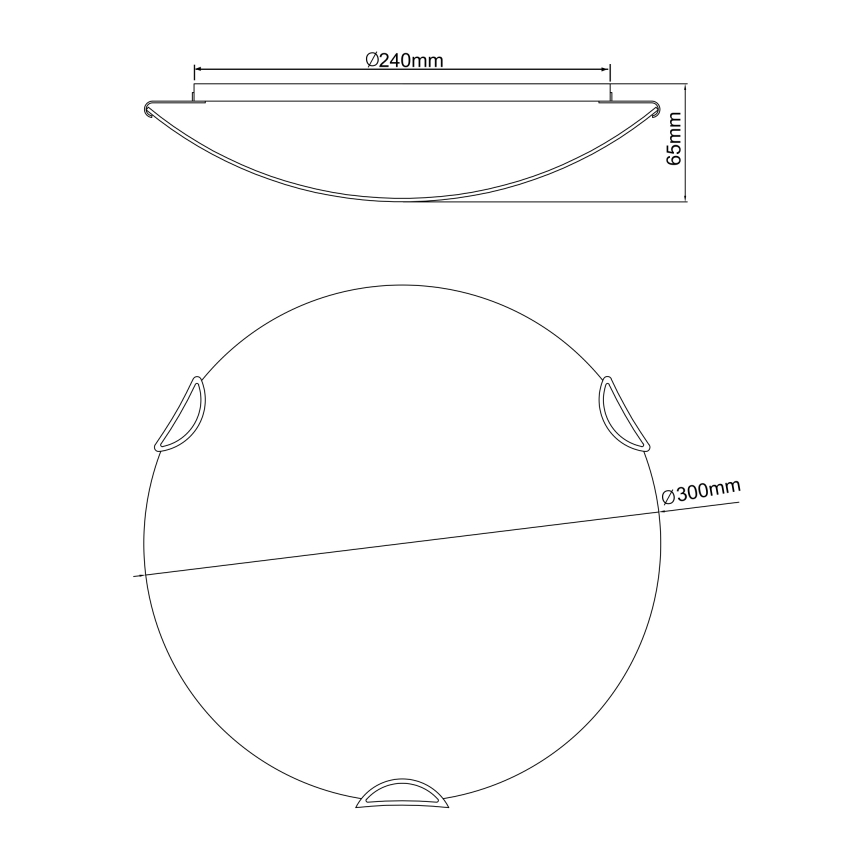 Globo - Children's ceiling light 2xE27ILLU/60W/230V