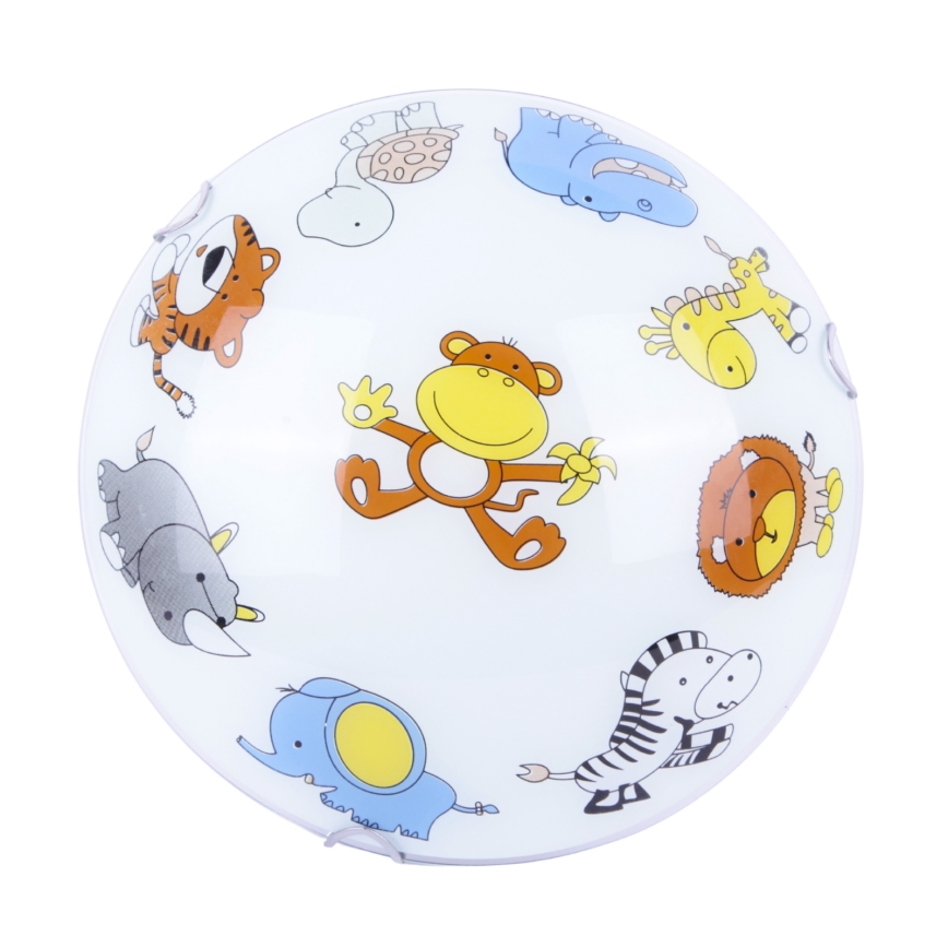 Globo - Children's ceiling light 2xE27/60W/230V