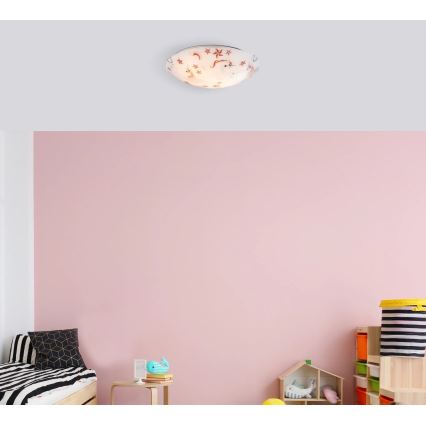 Globo - Ceiling light 2xE27ILLUS/60W/230V Ø 40 cm