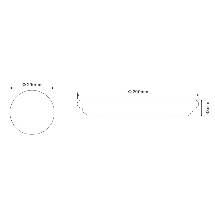 Globo - LED Ceiling Light LED/20W/230V