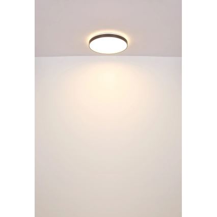 Globo - LED Ceiling light LED/24W/230V d. 48 cm anthracite