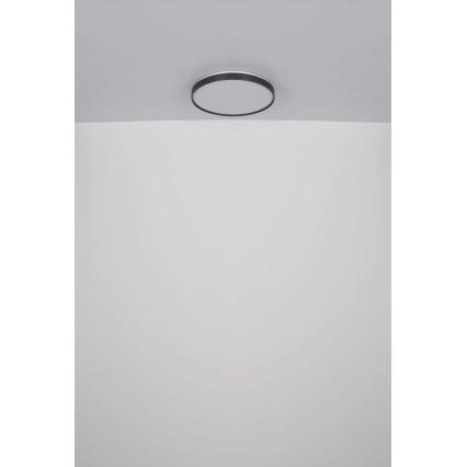 Globo - LED Ceiling light LED/24W/230V d. 48 cm anthracite