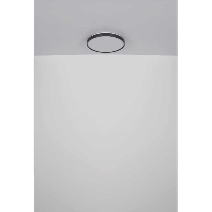 Globo - LED Ceiling light LED/24W/230V d. 48 cm anthracite