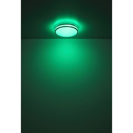 Globo - LED RGBW Dimmable ceiling light LED/18W/230V 2700-6000K + remote control