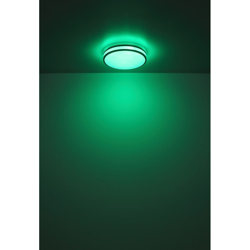 Globo - LED RGBW Dimmable ceiling light LED/18W/230V 2700-6000K + remote control