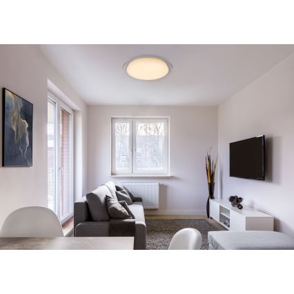 Globo - LED Dimmable ceiling light LED/30W/230V 3000-6500K + remote control
