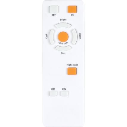 Globo - LED Dimmable ceiling light LED/30W/230V 3000-6500K + remote control