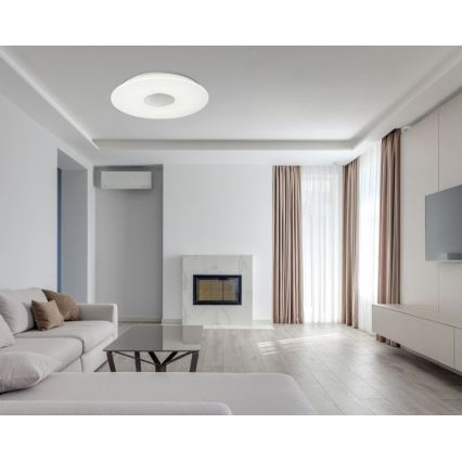 Globo - RGBW Dimmable ceiling light LED/50W/230V + remote control
