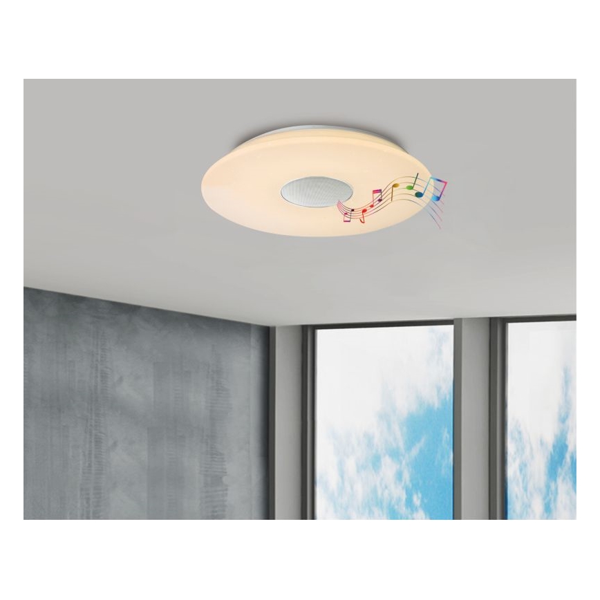 Globo - RGBW Dimmable ceiling light LED/50W/230V + remote control