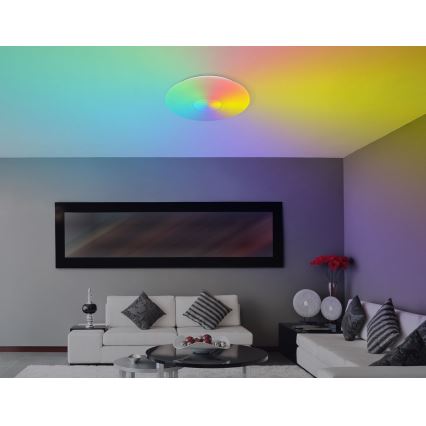 Globo - RGBW Dimmable ceiling light LED/40W/230V 3000-6500K + remote control