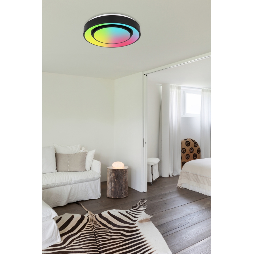 Globo - RGBW Dimmable ceiling light LED/24W/230V 3000-6500K+ remote control