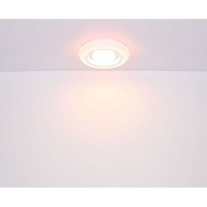 Globo - RGBW Dimmable ceiling light LED/18W/230V 2700-6500K + remote control